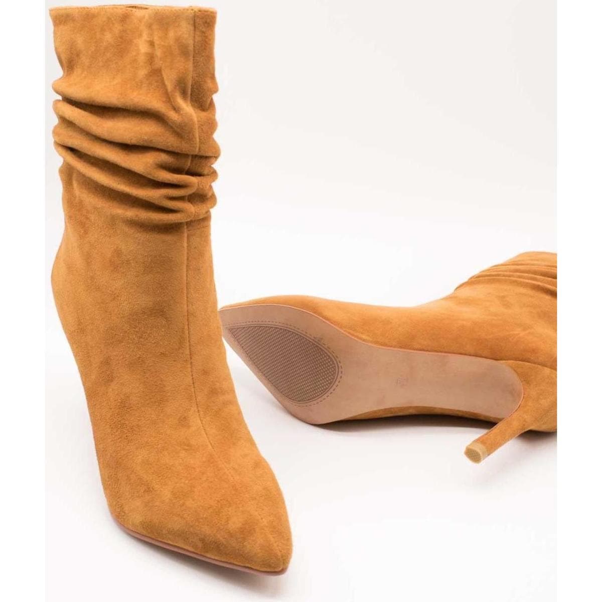 Women's Ankle Boots Exé Shoes Beige