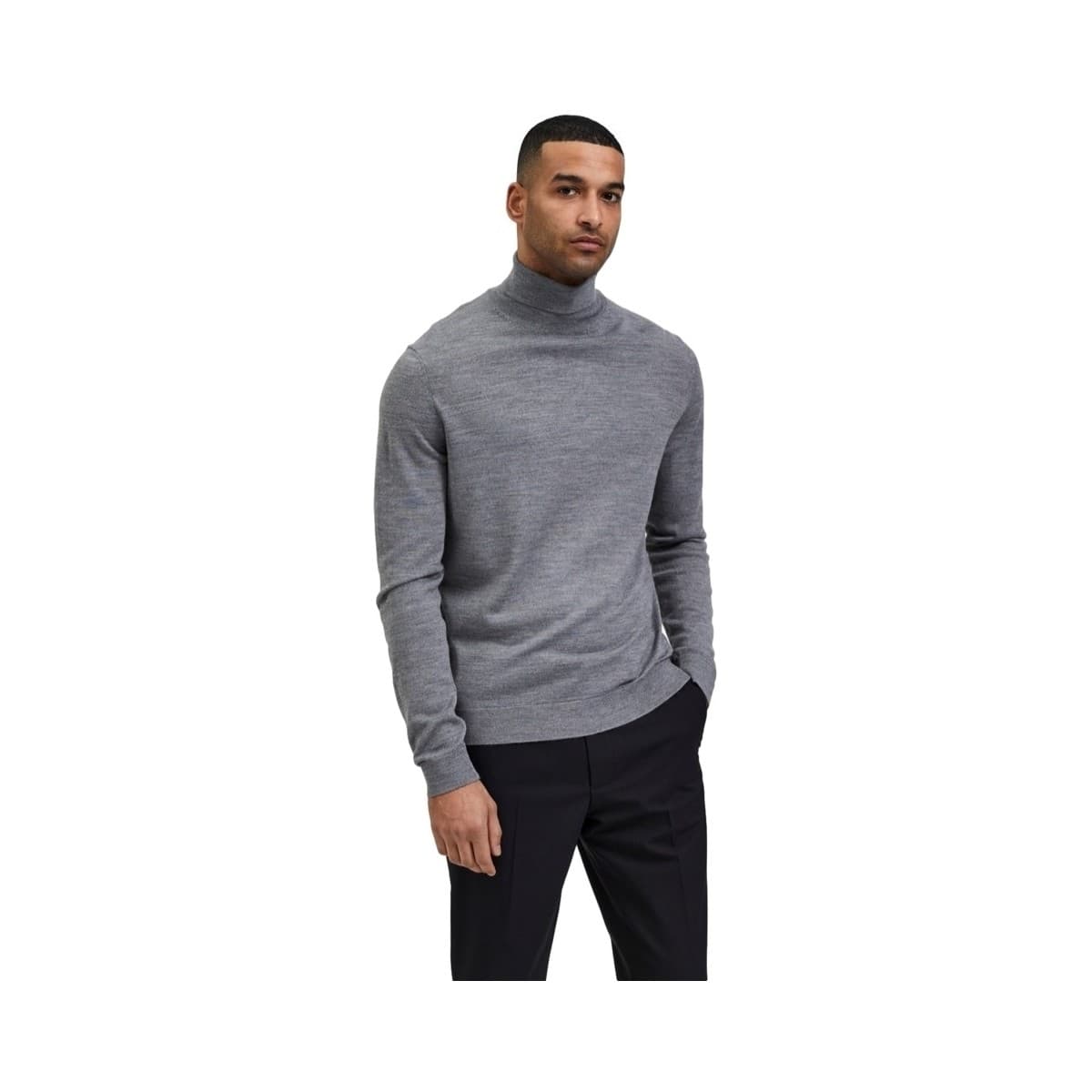 Men's Sweaters Selected Gray