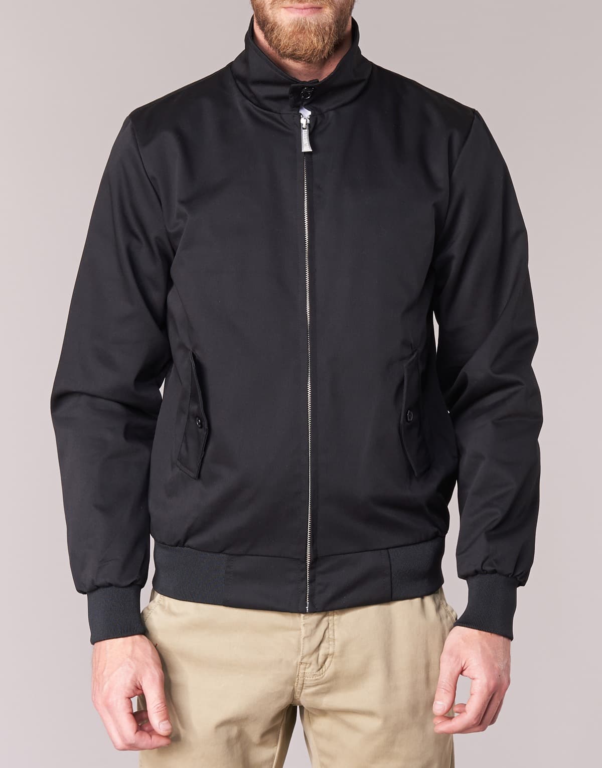 Men's Jackets Harrington Black