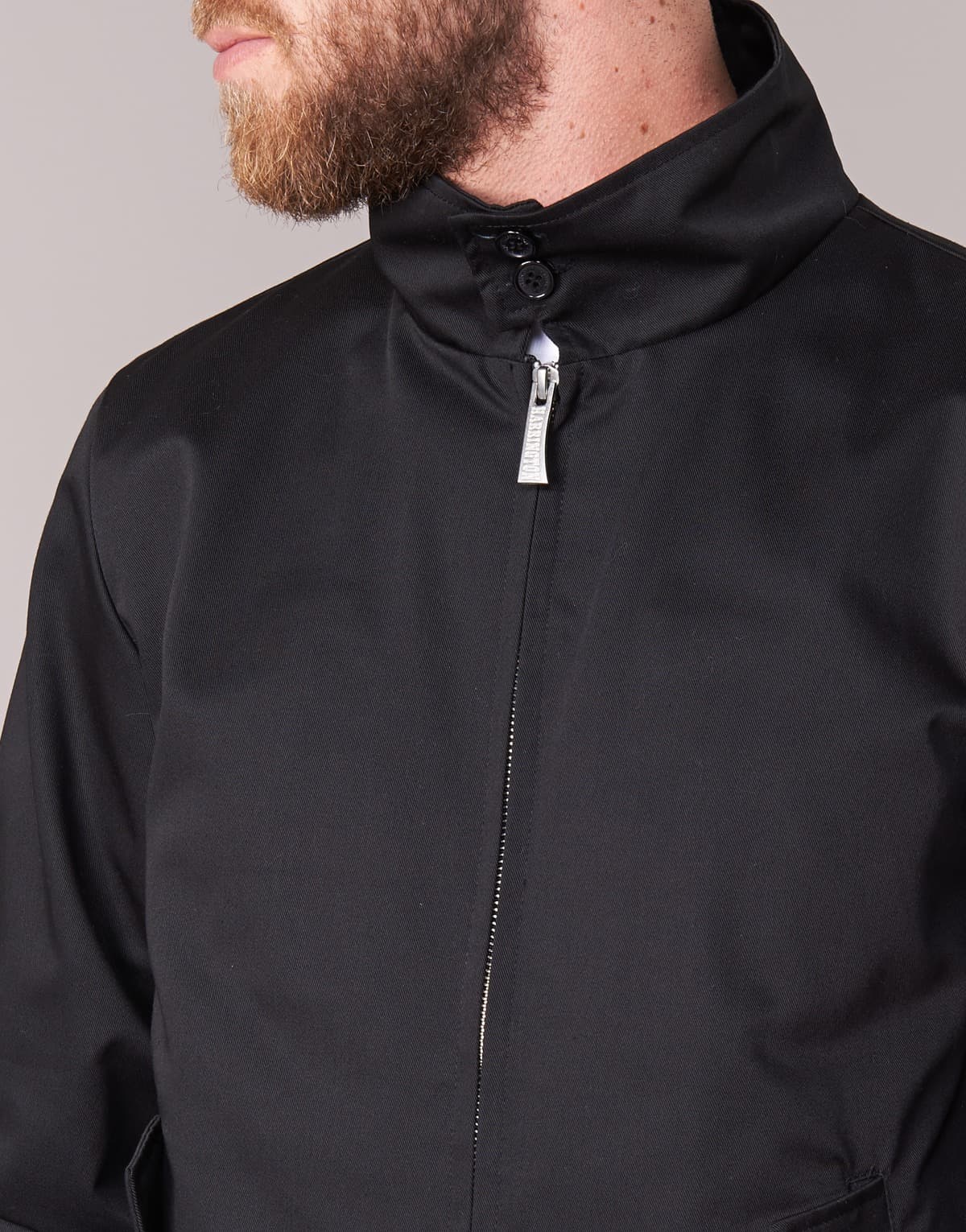 Men's Jackets Harrington Black