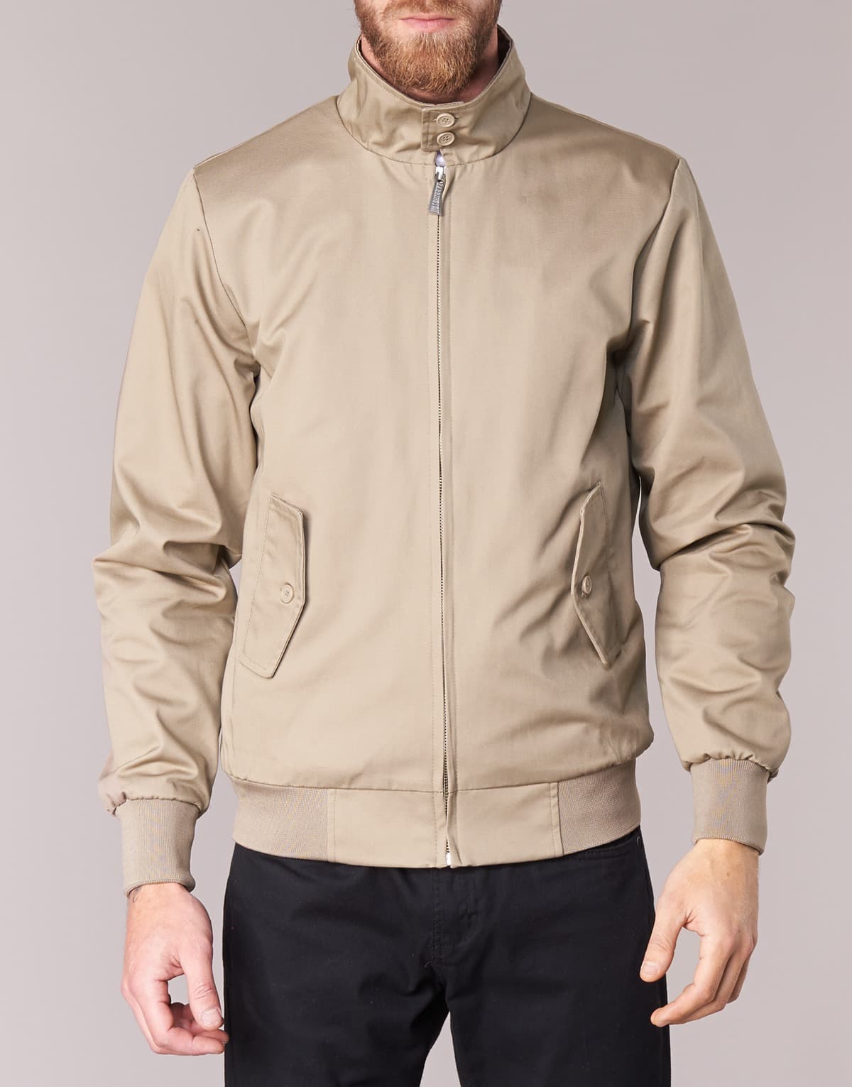 Men's Jackets Harrington Beige