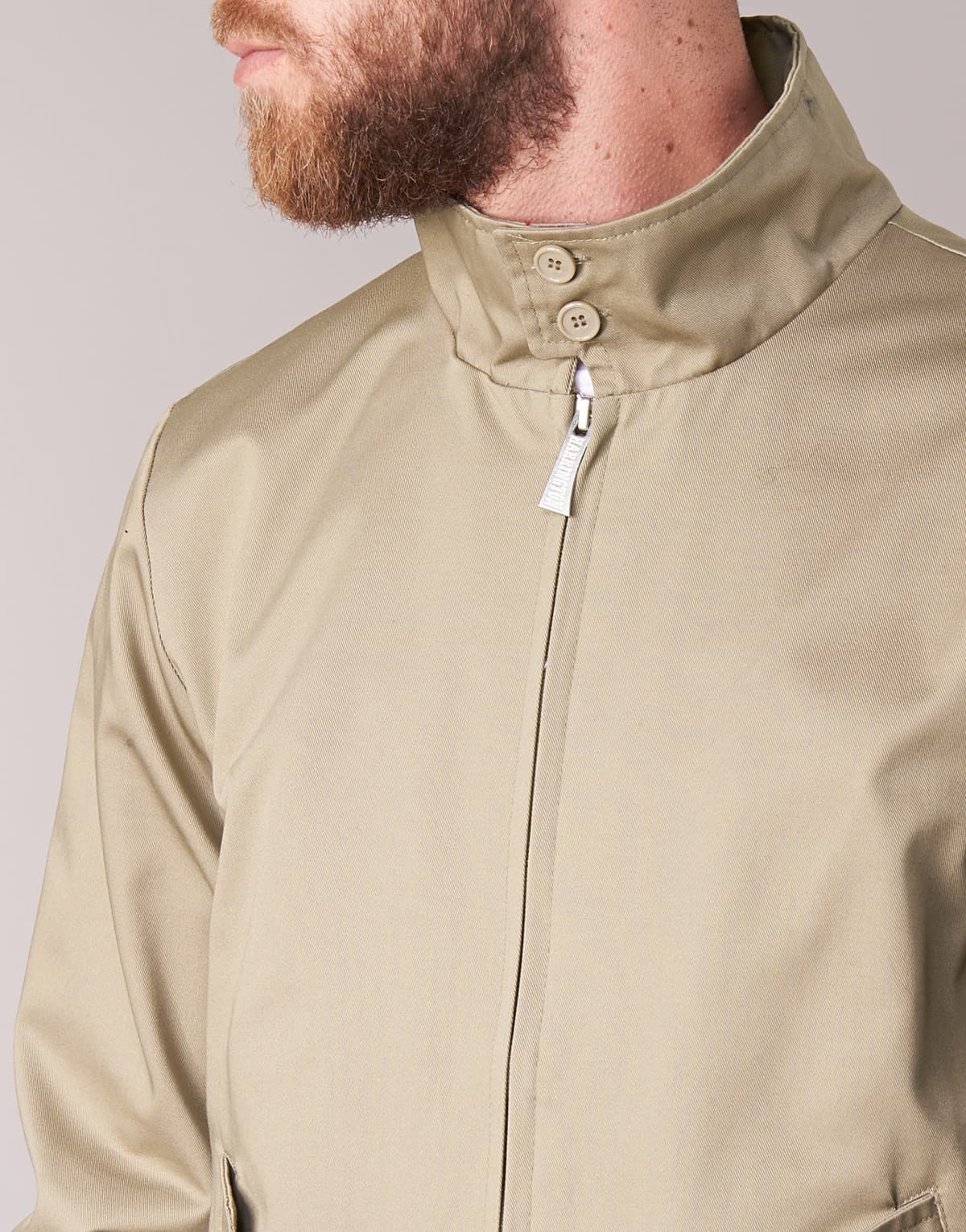 Men's Jackets Harrington Beige