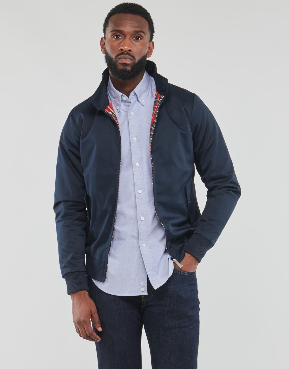 Men's Jackets Harrington Blue