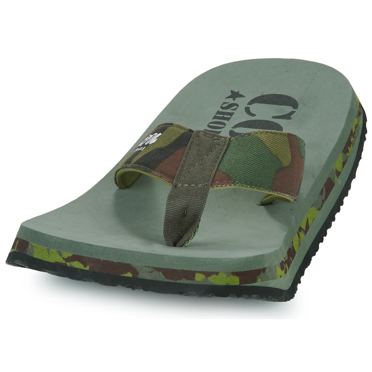 Men's Flip Flops Cool shoe Khaki