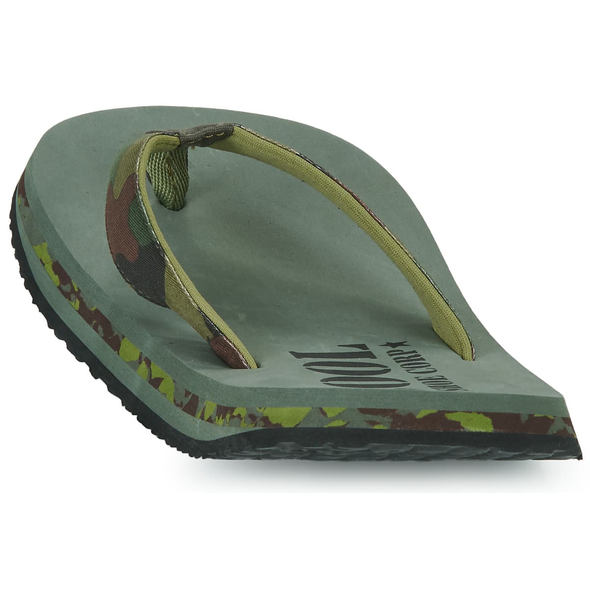 Men's Flip Flops Cool shoe Khaki