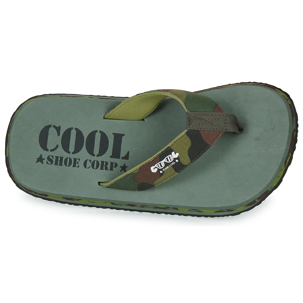 Men's Flip Flops Cool shoe Khaki