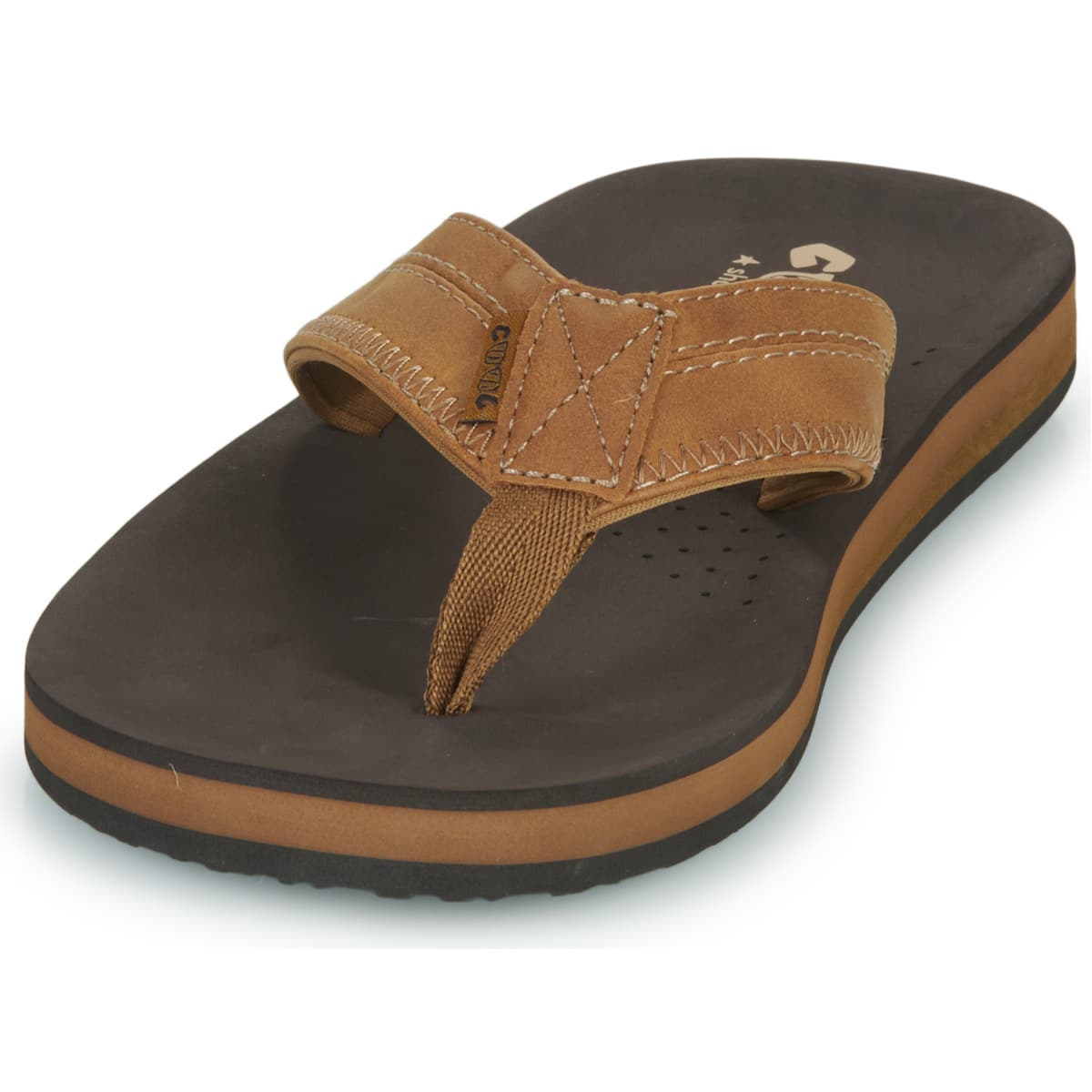 Men's Flip Flops Cool shoe Brown