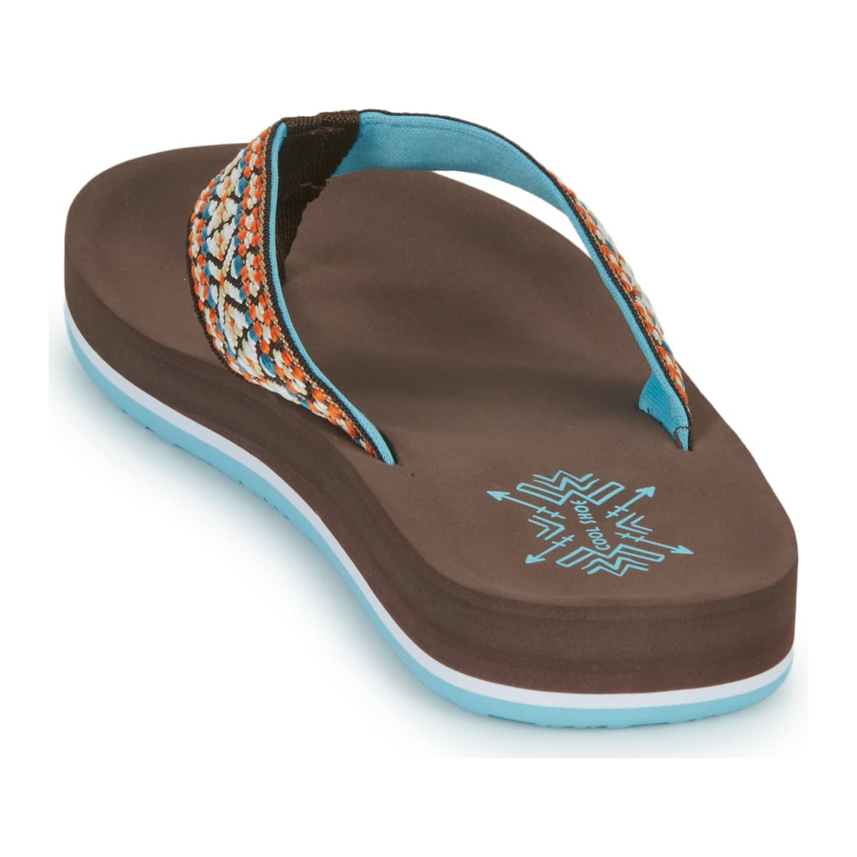 Women's Flip Flops Cool shoe Brown