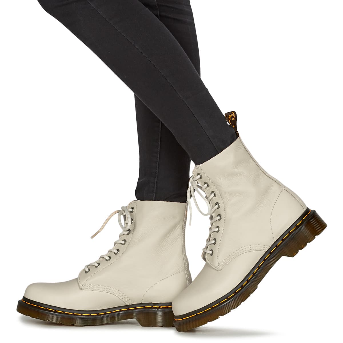 Women's Boots Dr. Martens Beige