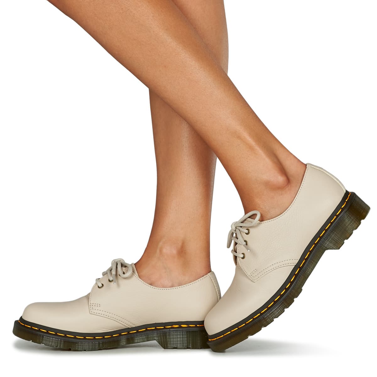 Women's Derby Shoes Dr. Martens Beige