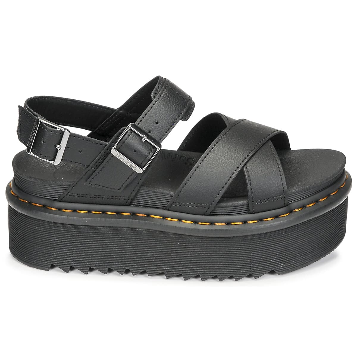 Women's Platforms Dr. Martens Black