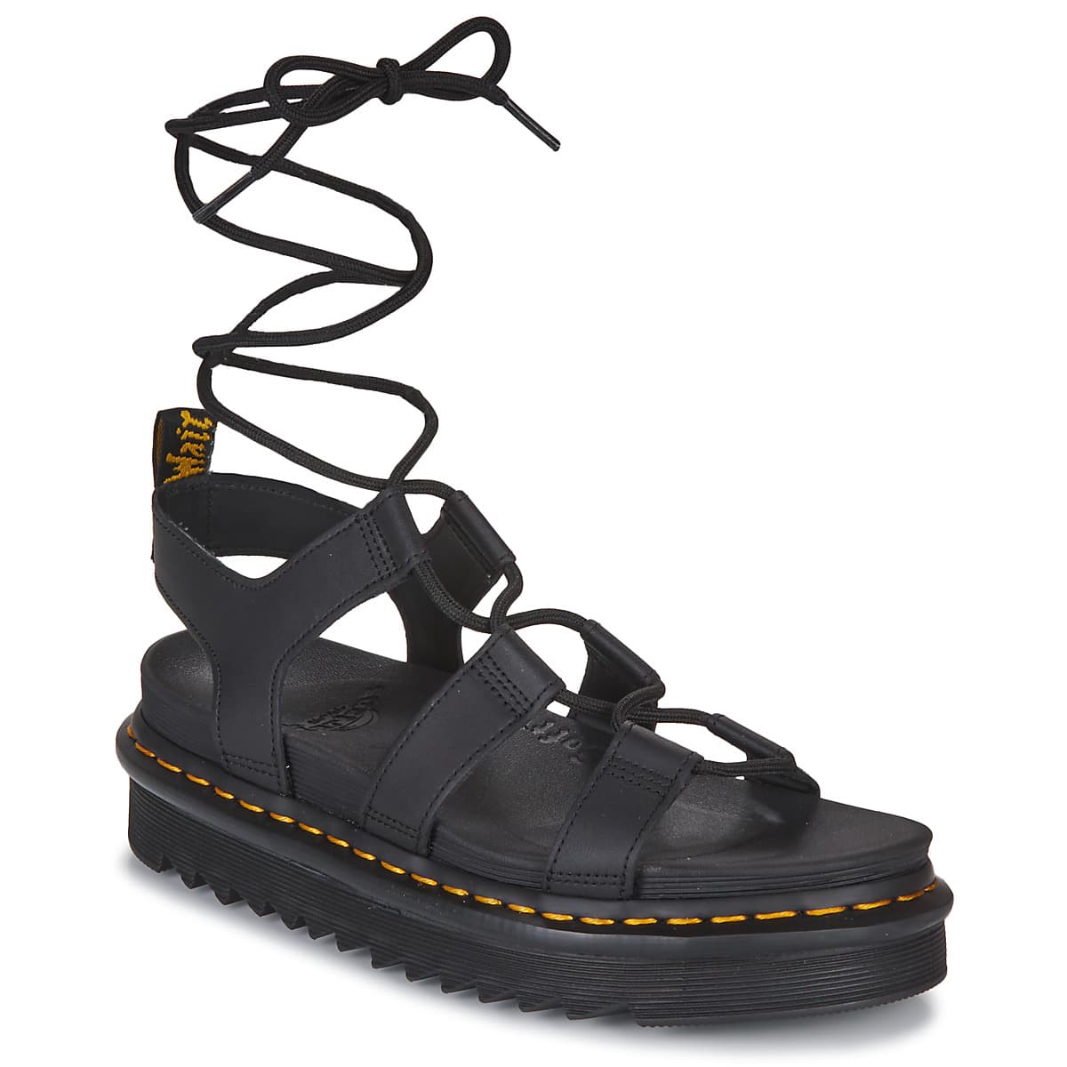 Women's Platforms Dr. Martens Black