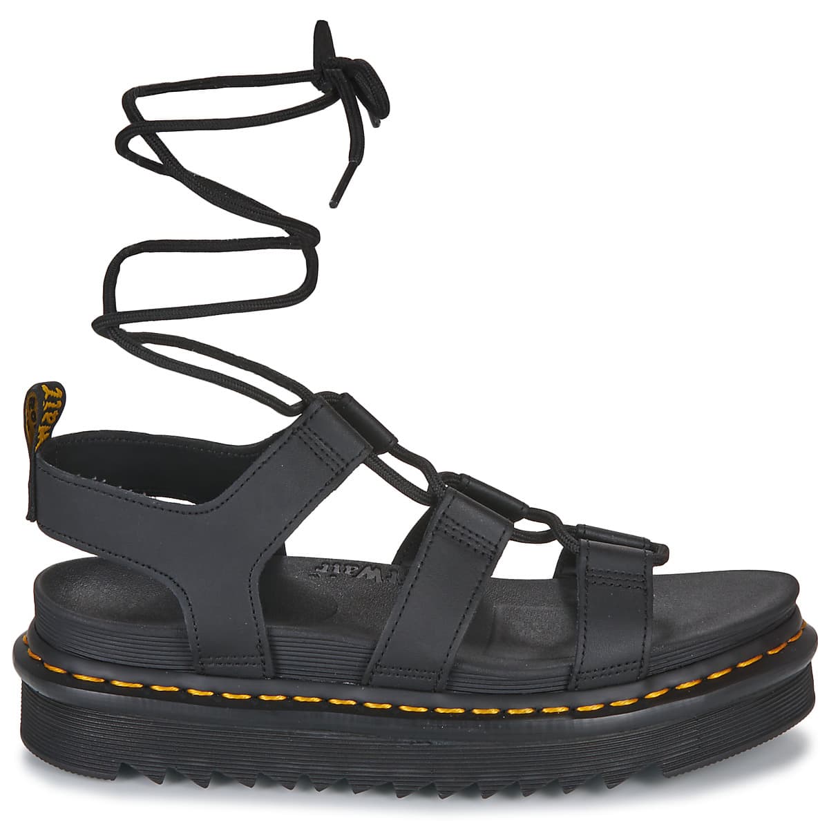 Women's Platforms Dr. Martens Black
