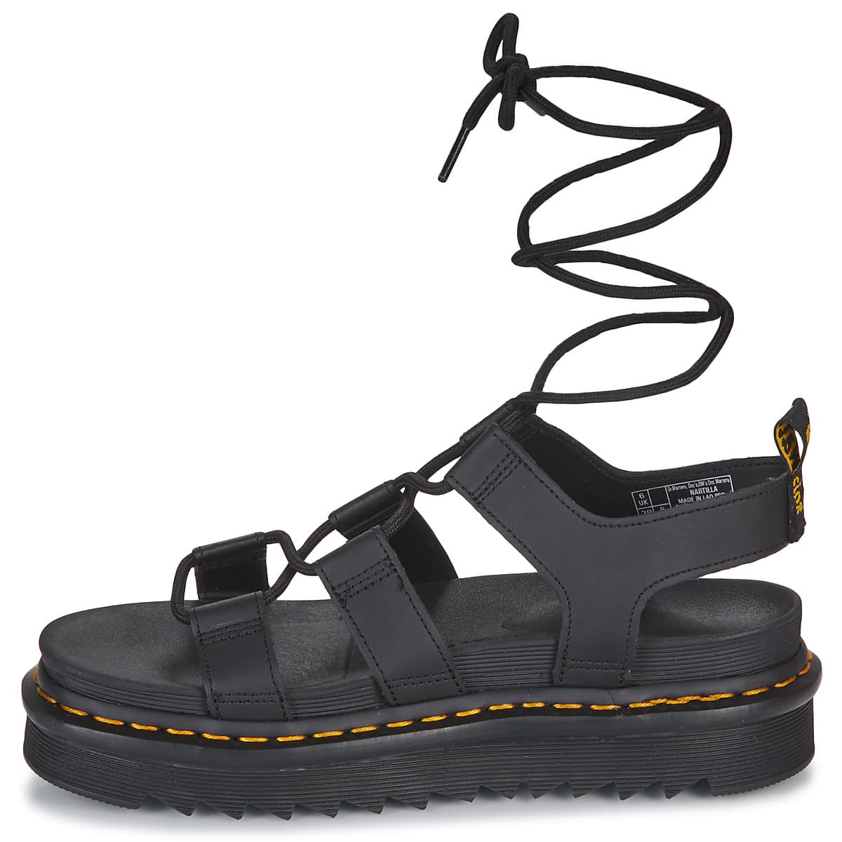 Women's Platforms Dr. Martens Black
