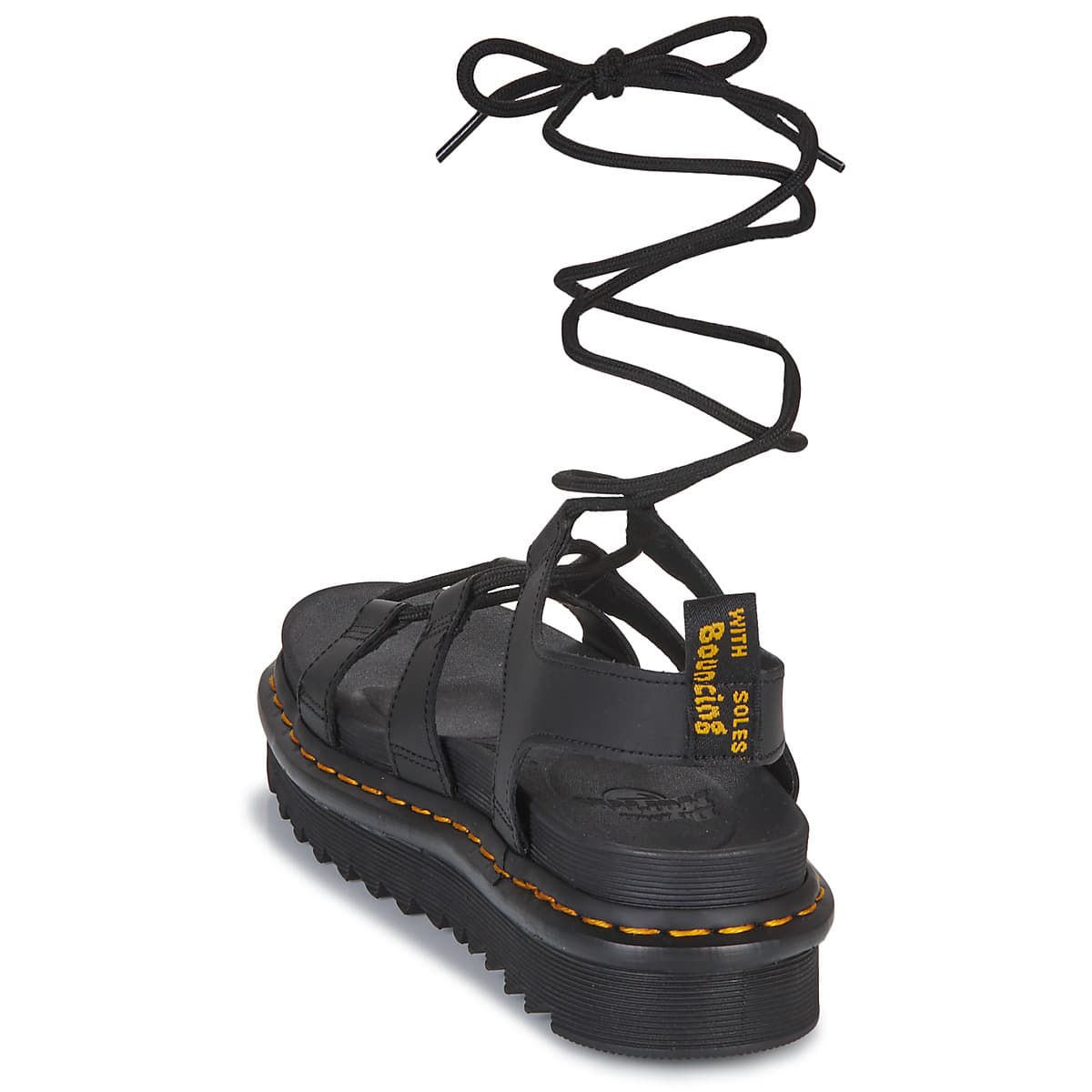 Women's Platforms Dr. Martens Black