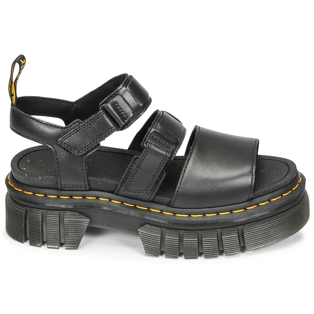 Women's Platforms Dr. Martens Black