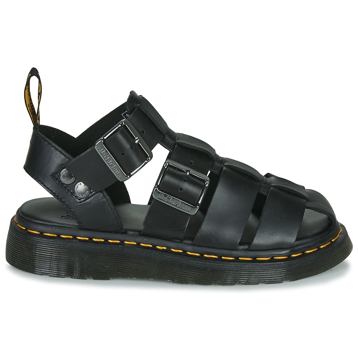 Women's Platforms Dr. Martens Black