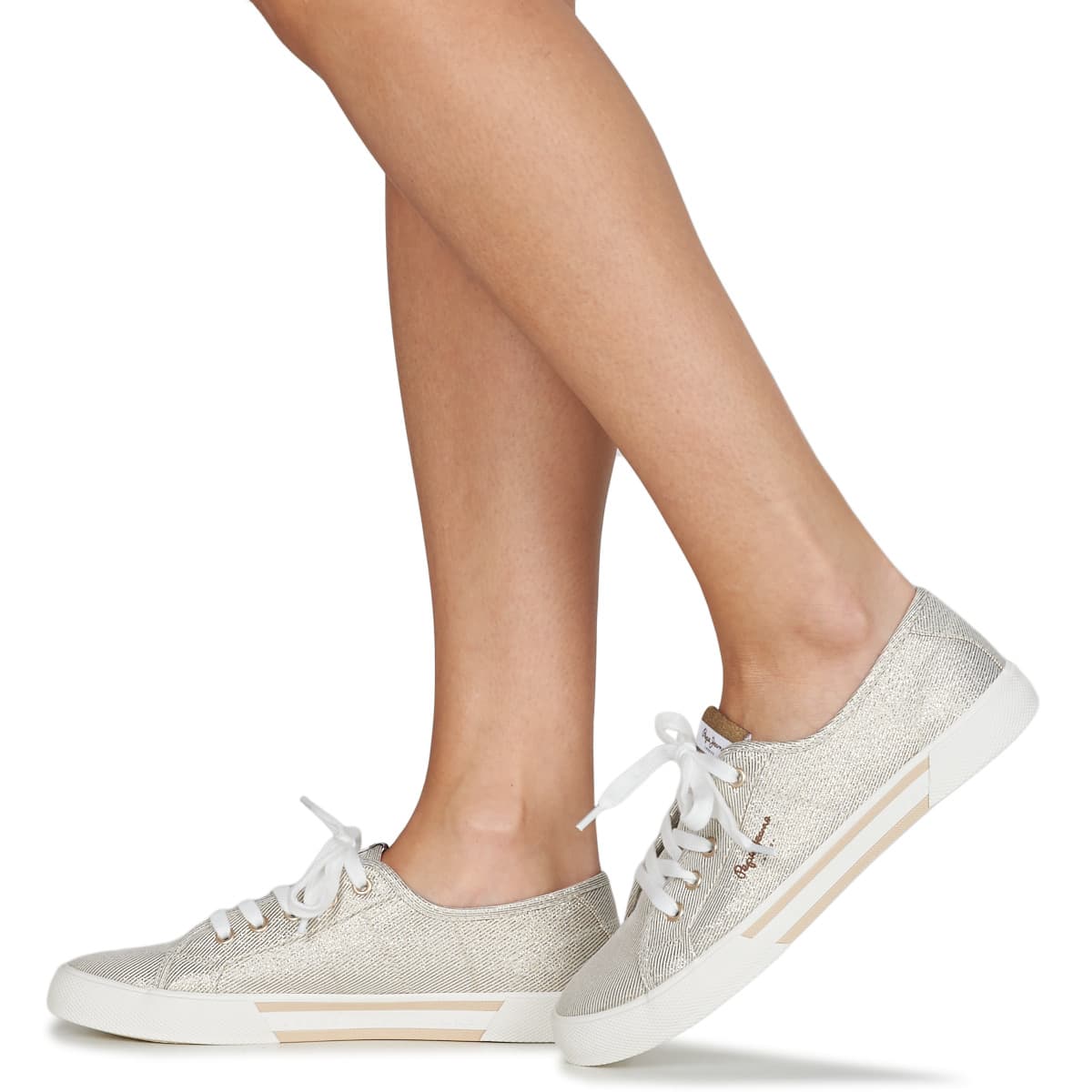 Women's Sneakers Pepe Jeans Gold
