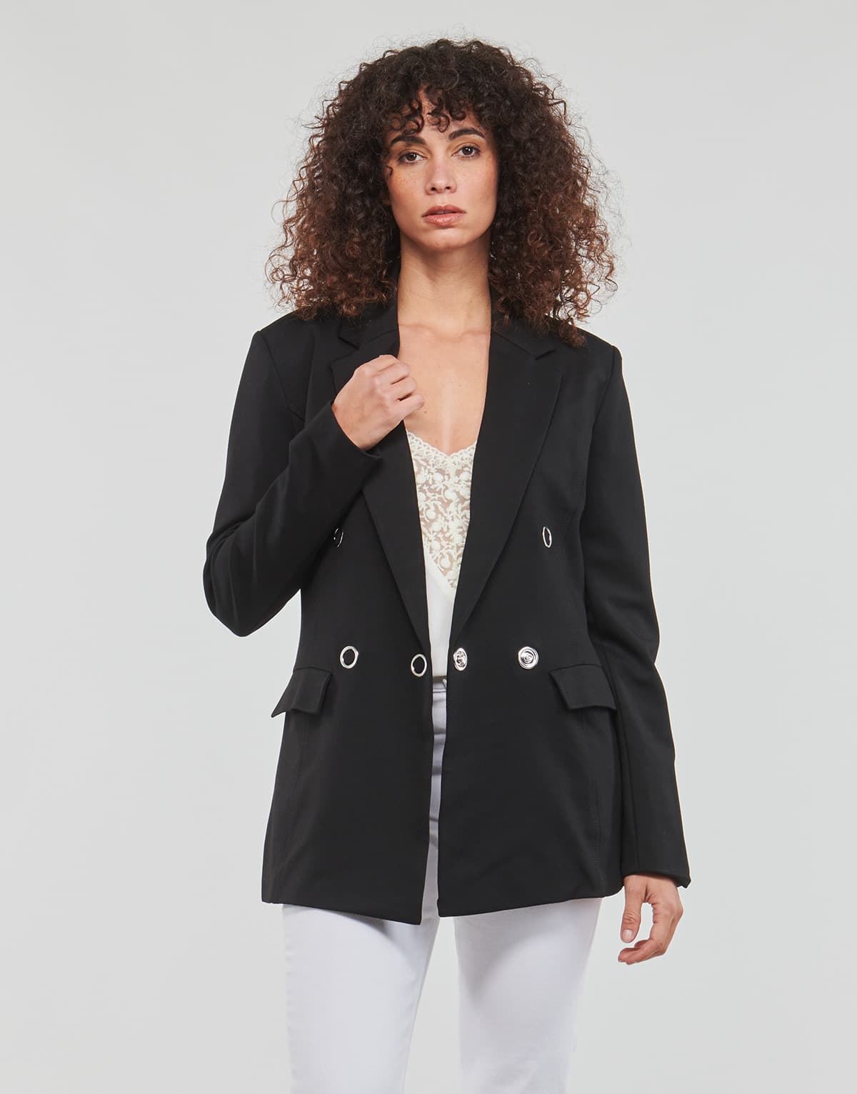 Women's Blazers Guess Black
