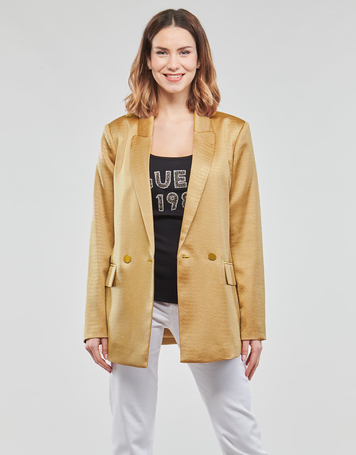 Women's Blazers Guess Beige