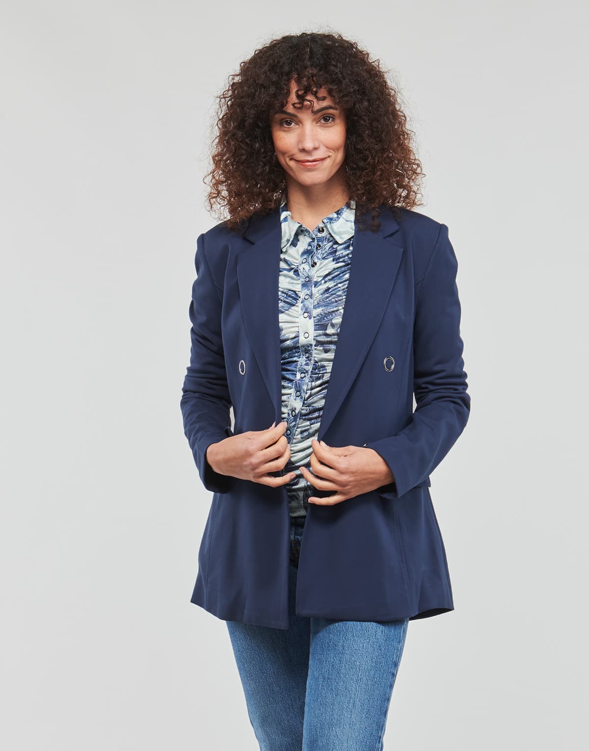 Women's Blazers Guess Blue