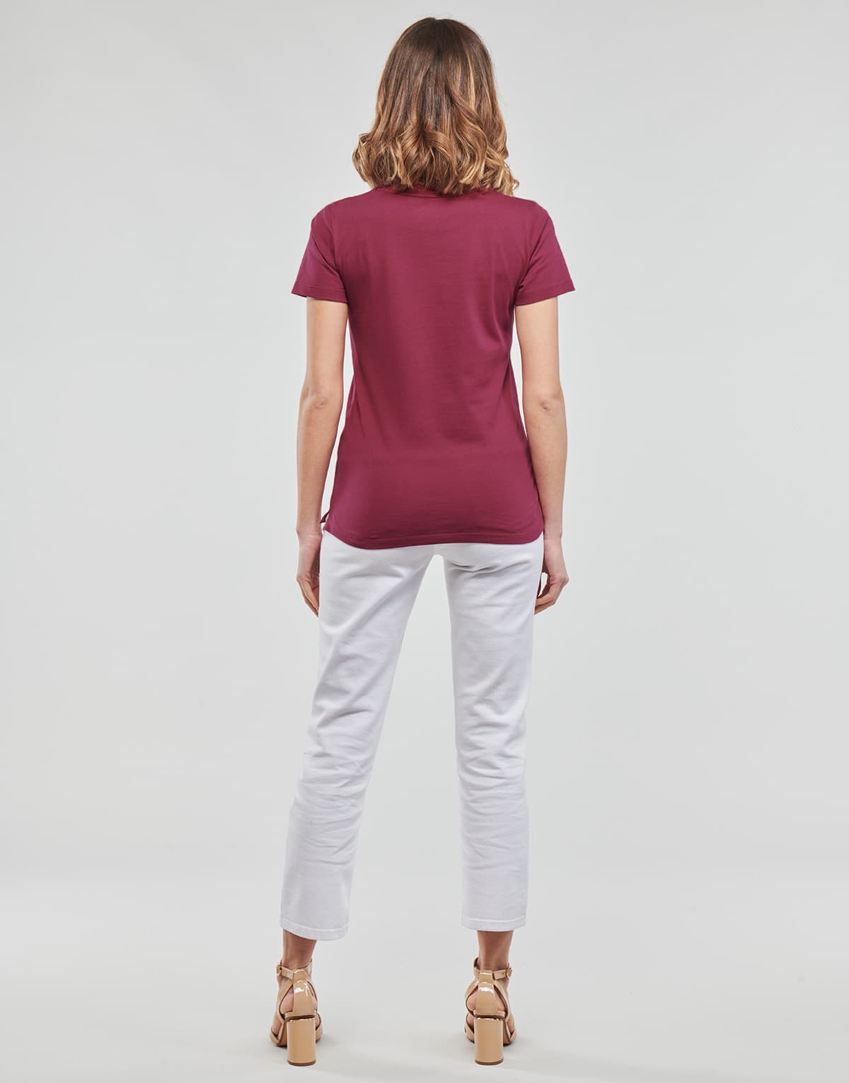 Women's T-Shirts Guess Bordeaux