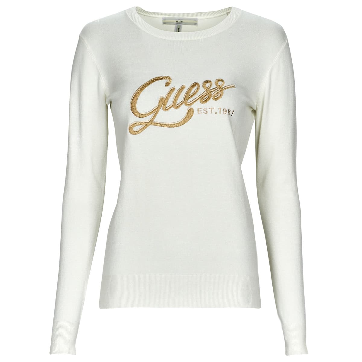 Women's Sports T-Shirts Guess White
