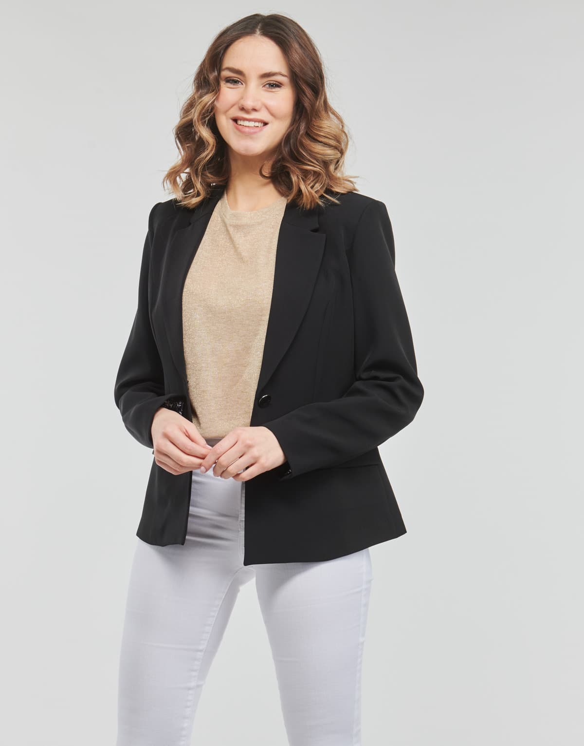 Women's Blazers Guess Black