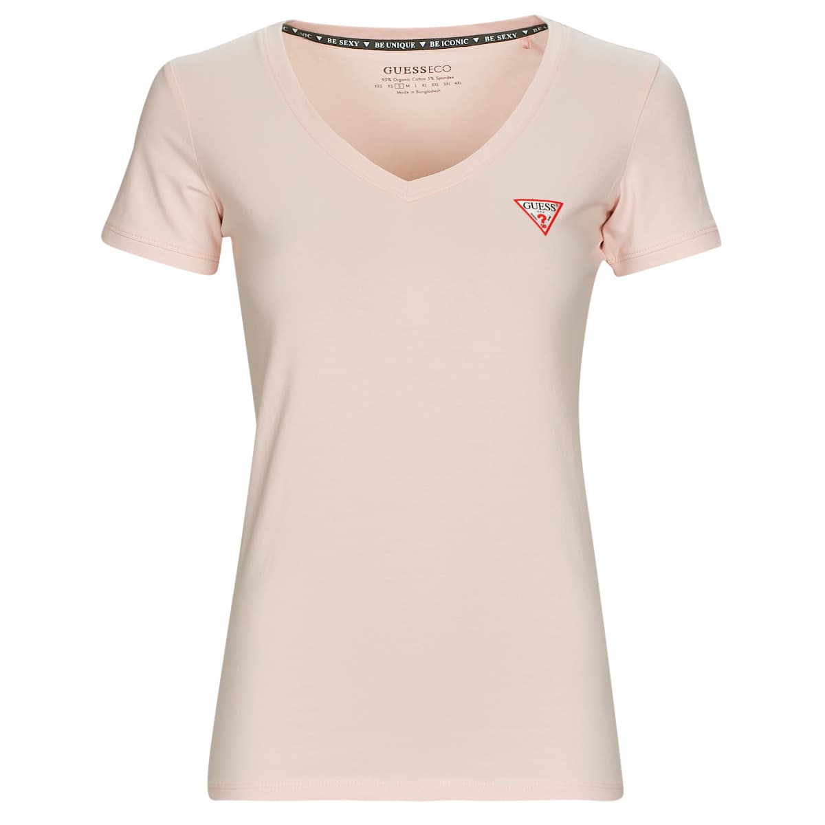 T-shirt με κοντά μανίκια Guess SS VN MINI TRIANGLE TEE