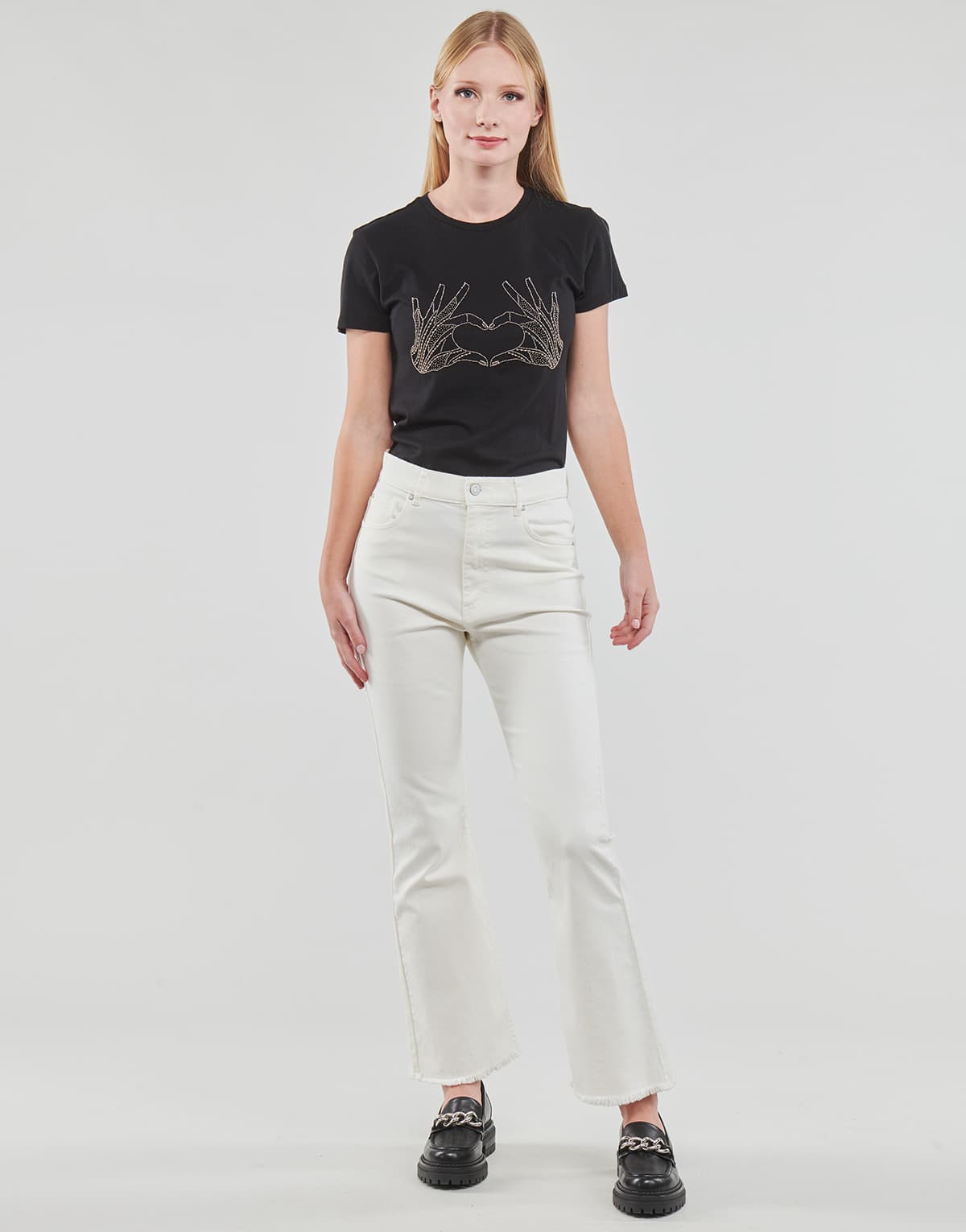 Women's Jeans Ikks White