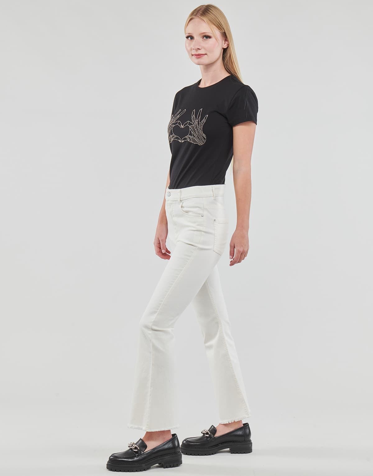 Women's Jeans Ikks White