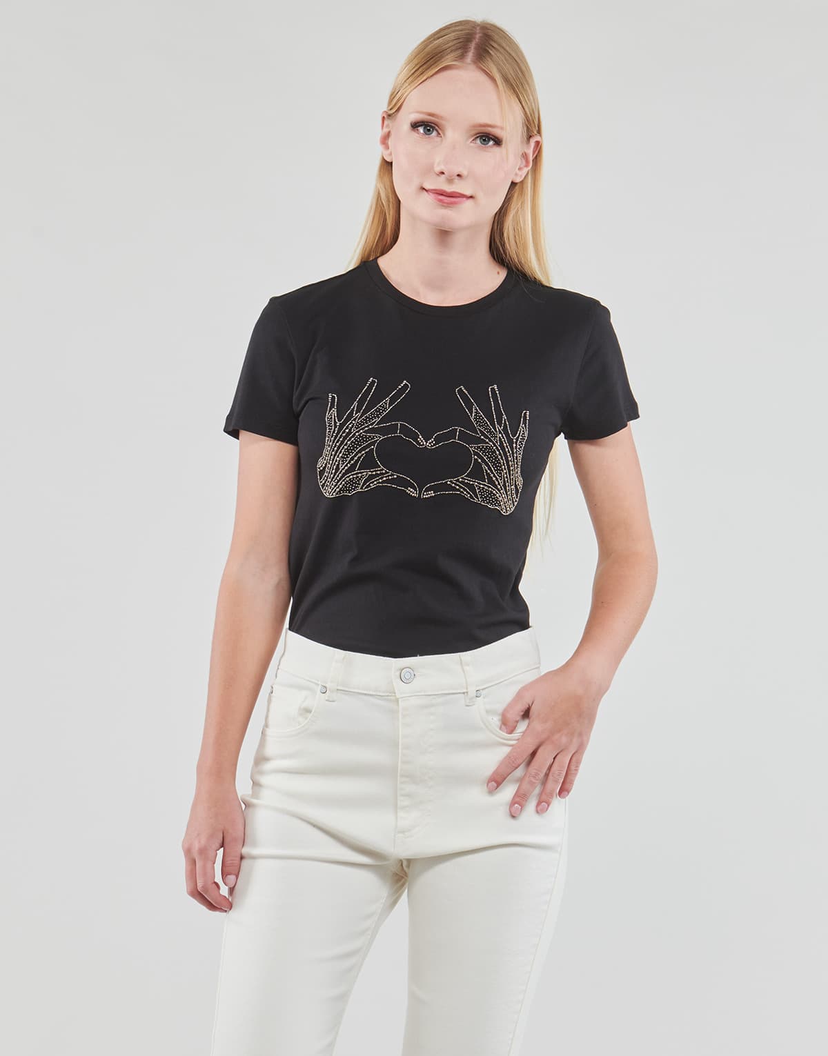 Women's T-Shirts Ikks Black