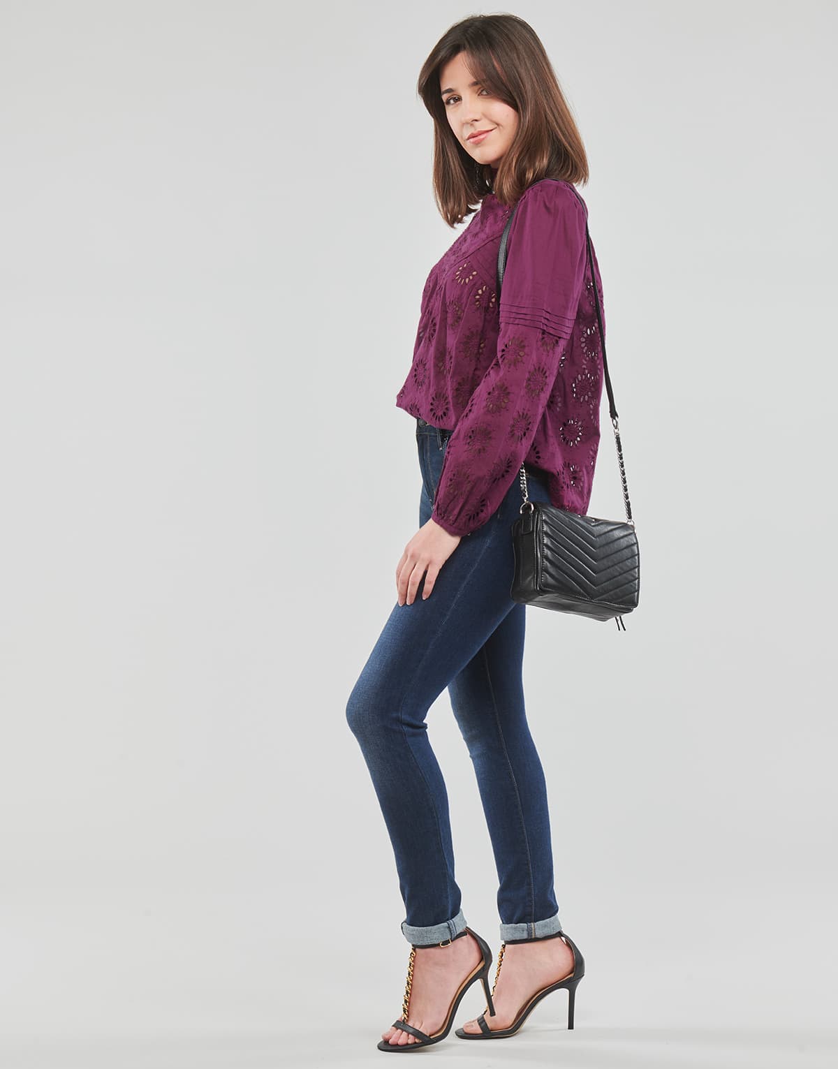 Women's T-Shirts Ikks Purple