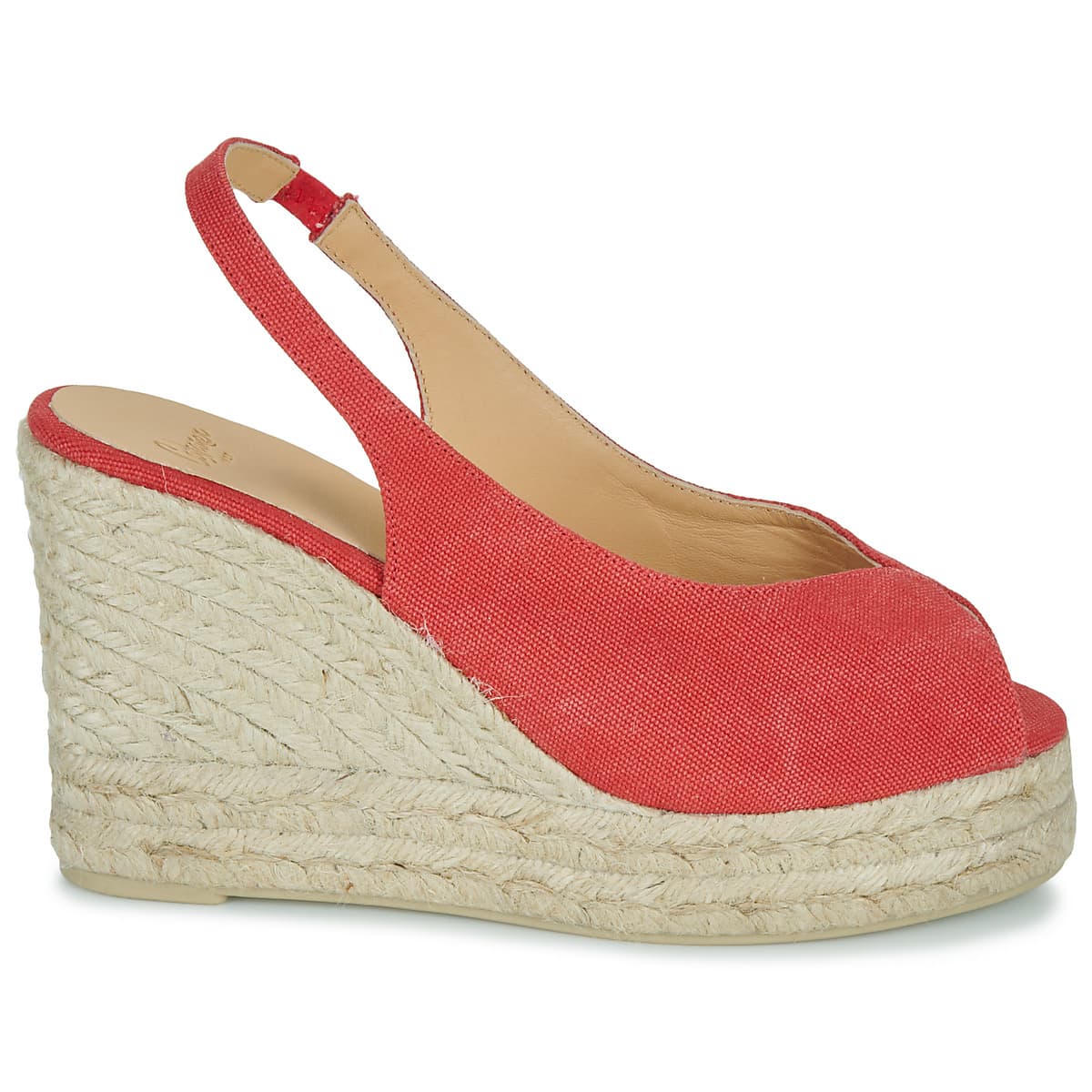 Women's Espadrilles Castaner Red