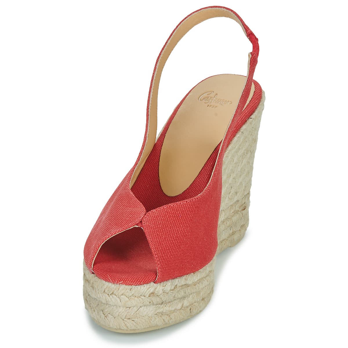 Women's Espadrilles Castaner Red