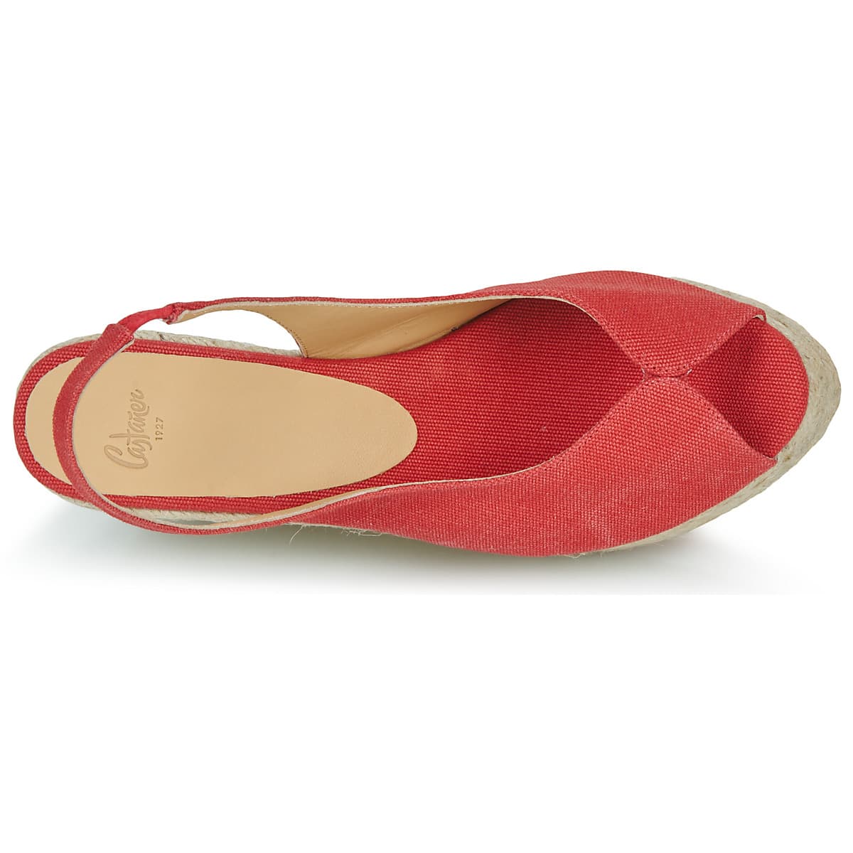 Women's Espadrilles Castaner Red