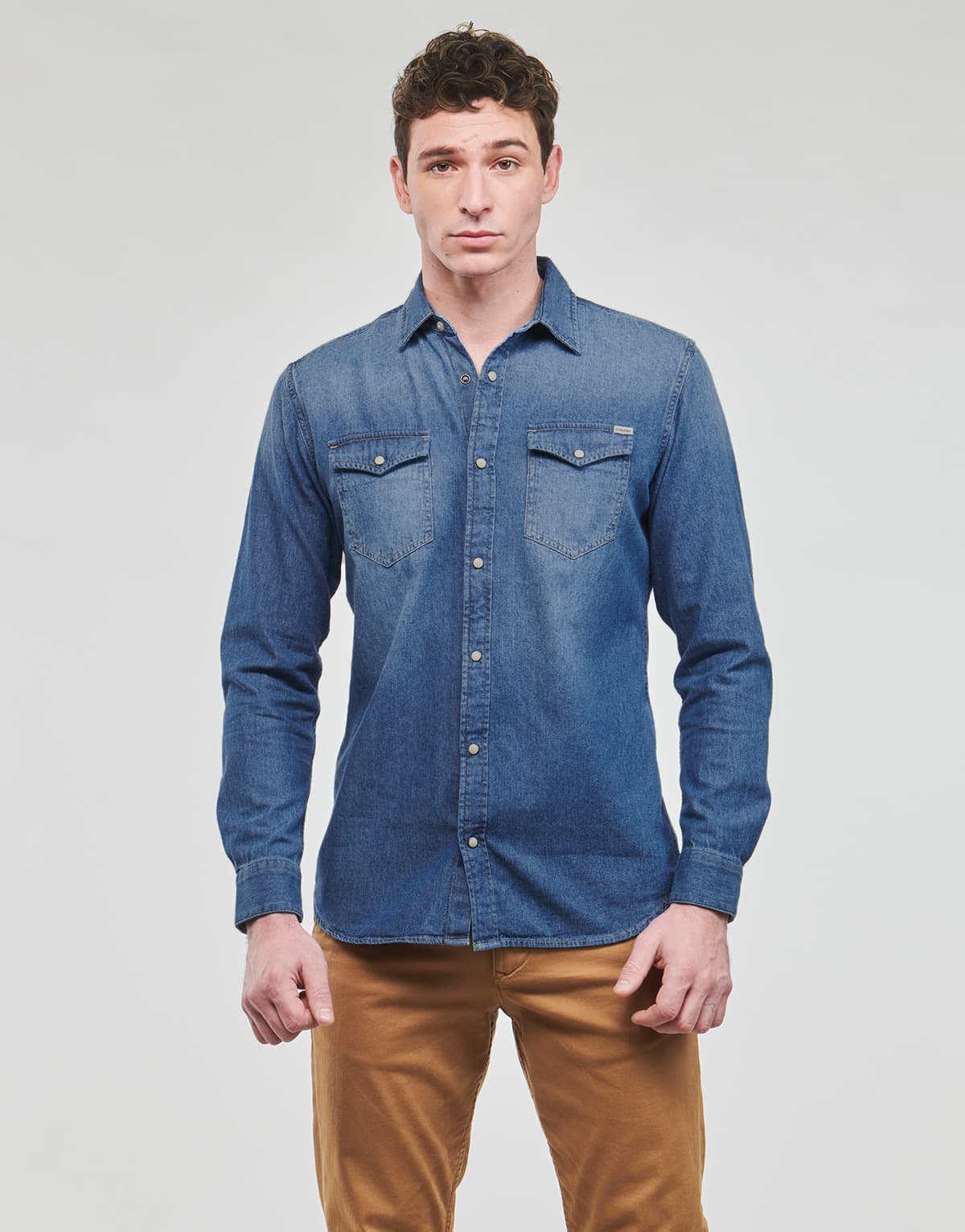 Men's Shirts Jack & Jones Blue