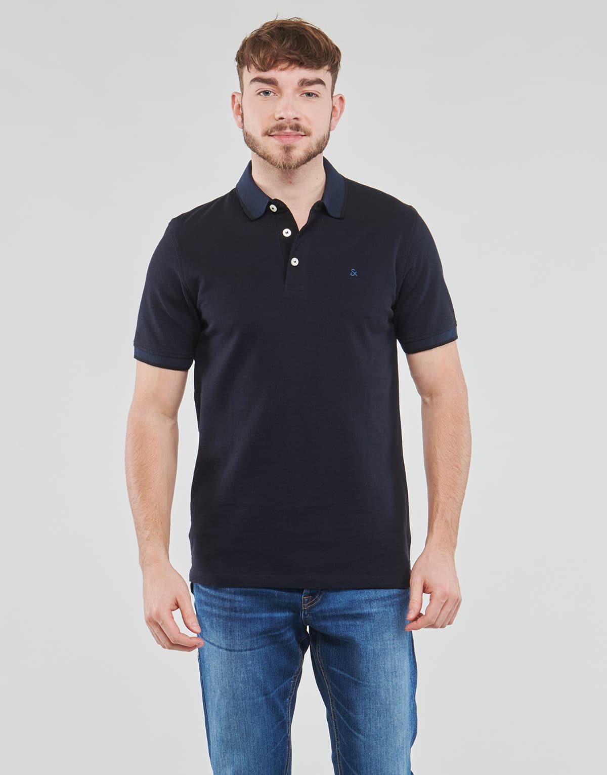 Men's Polo Shirts Jack & Jones Blue