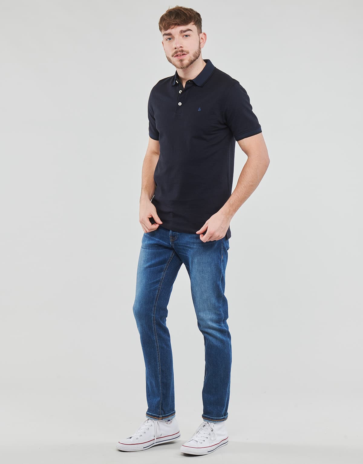 Men's Polo Shirts Jack & Jones Blue