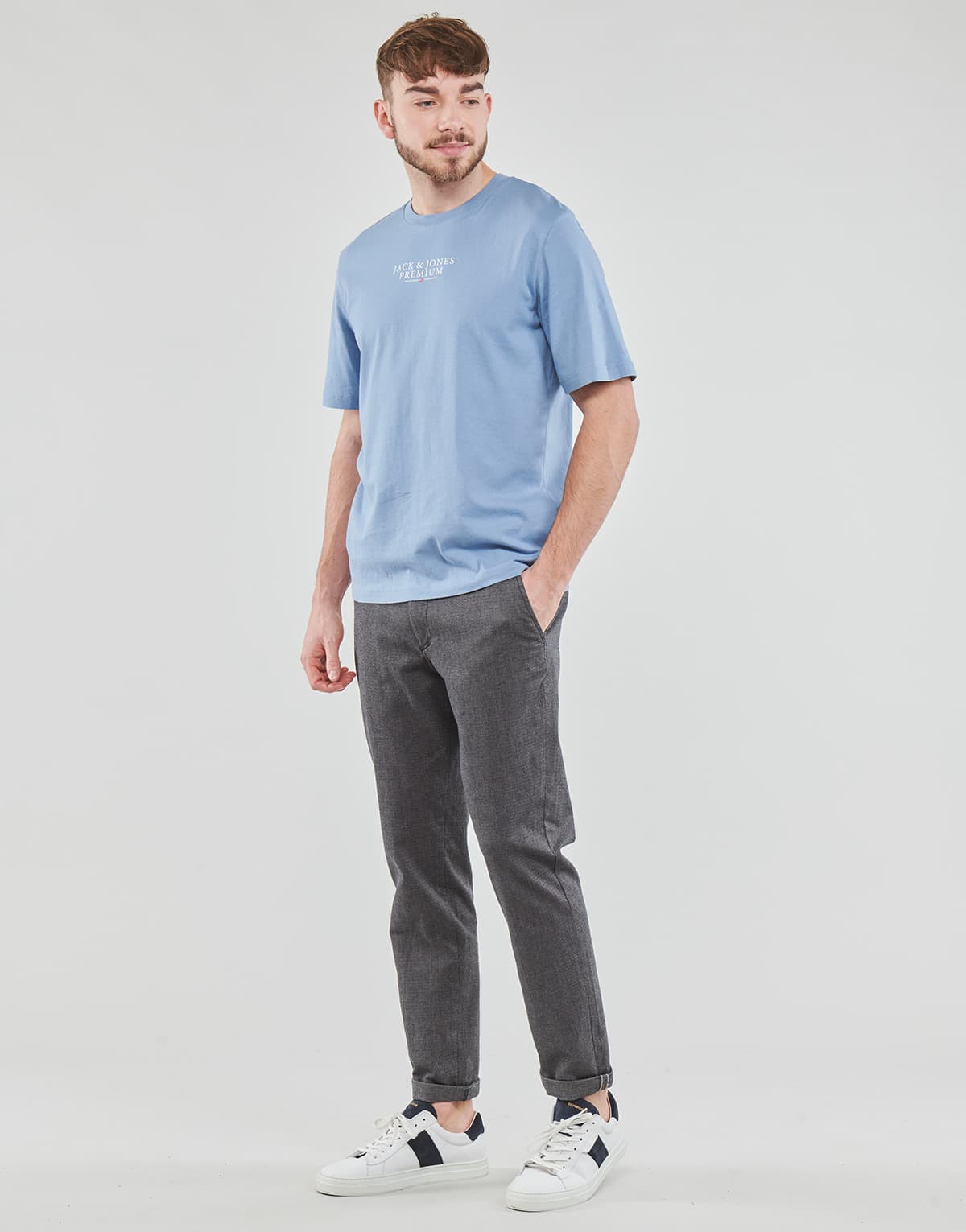Men's Pants Jack & Jones Gray