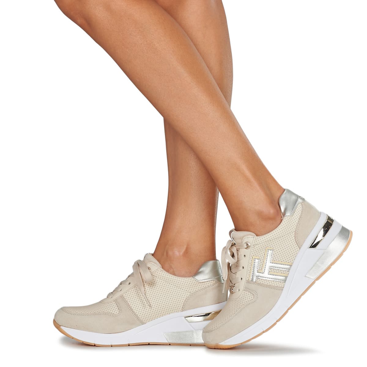 Women's Sneakers Tom Tailor Beige