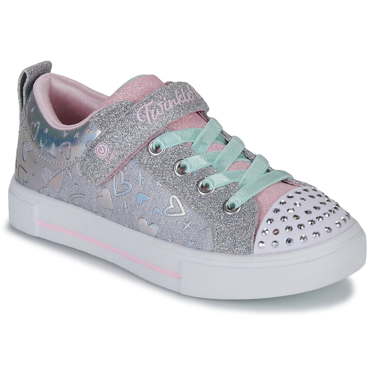 Girls' Sneakers Skechers Silver