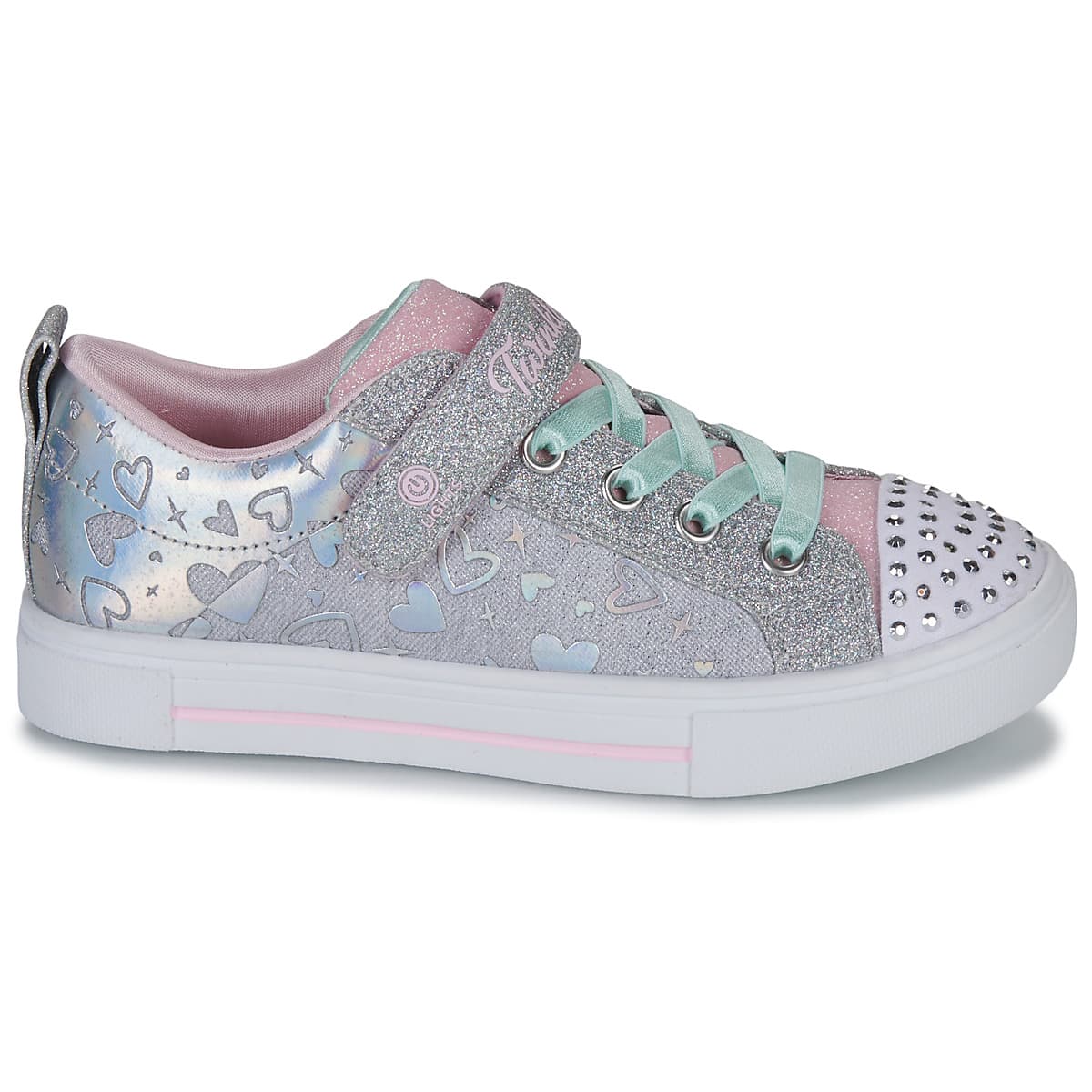 Girls' Sneakers Skechers Silver