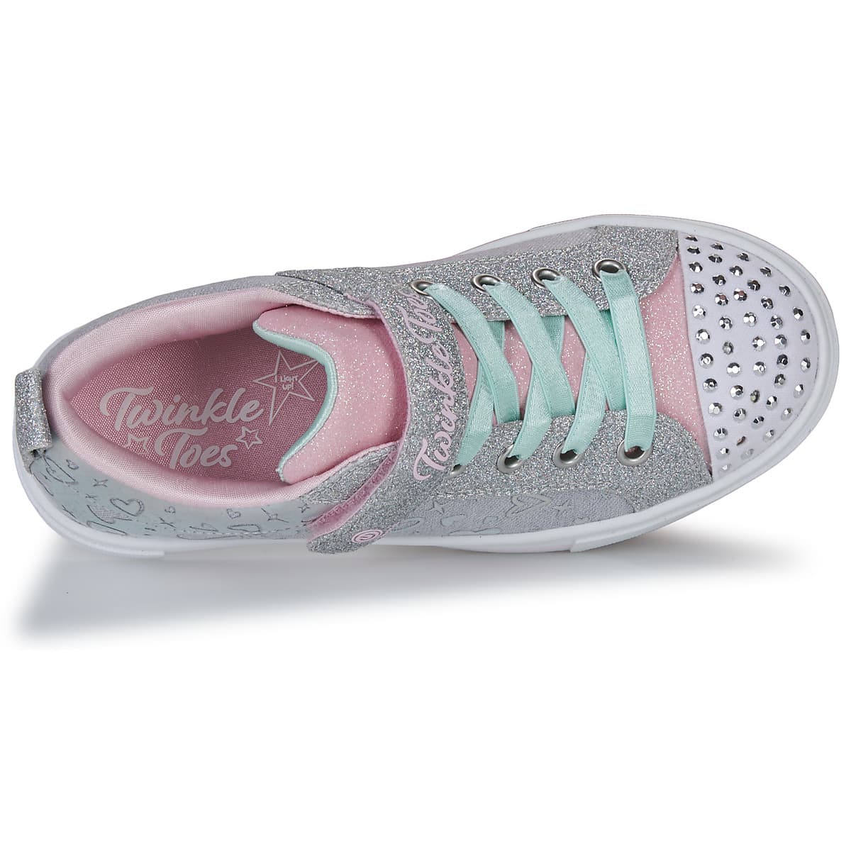 Girls' Sneakers Skechers Silver