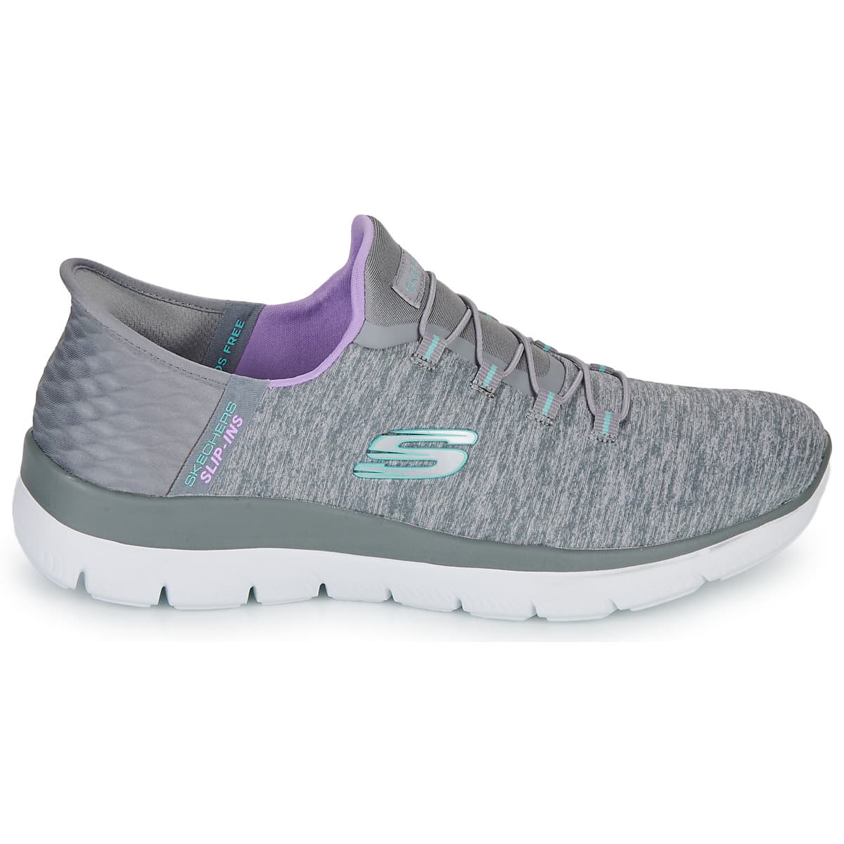 Women's Loafers Skechers Gray