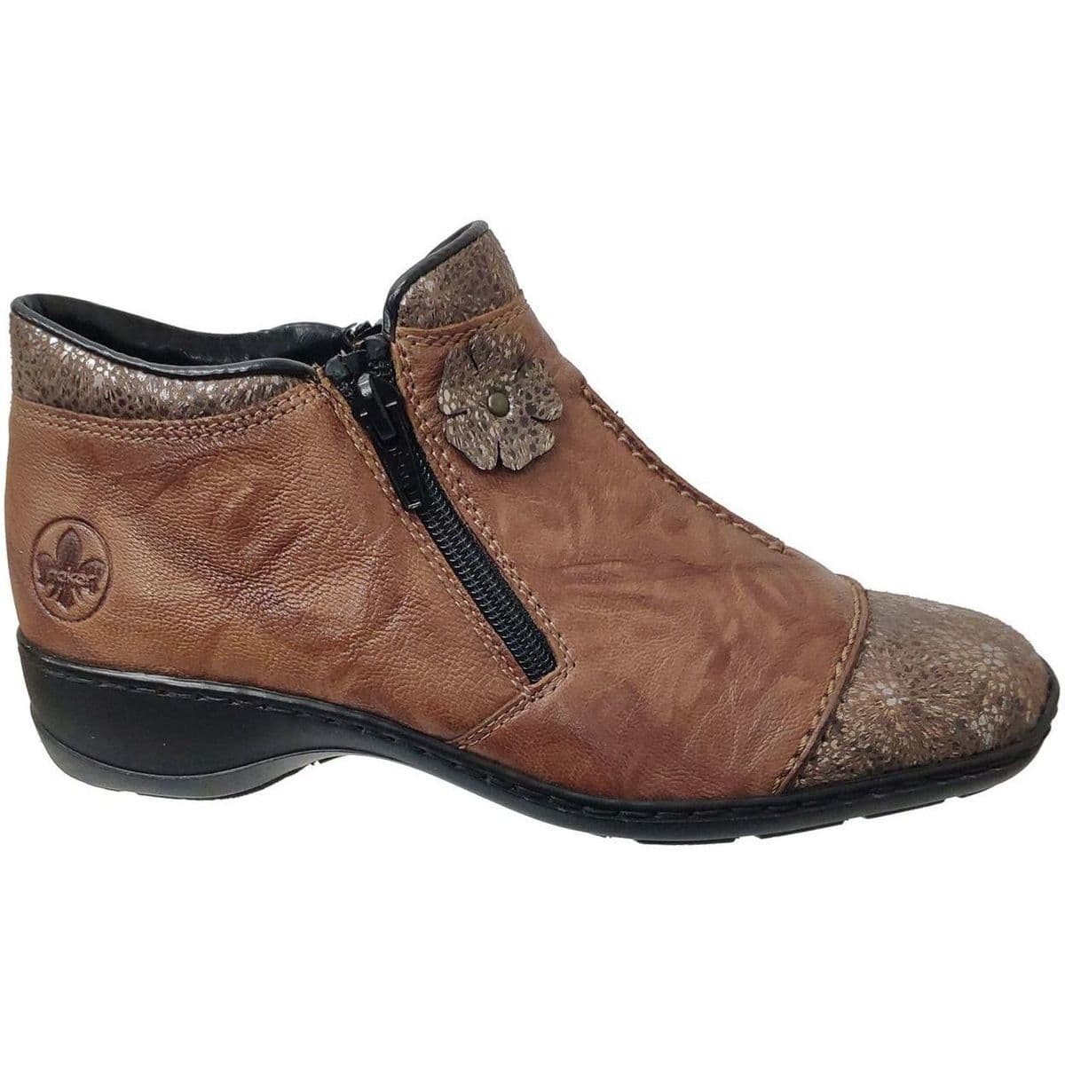 Women's Loafers Rieker Brown