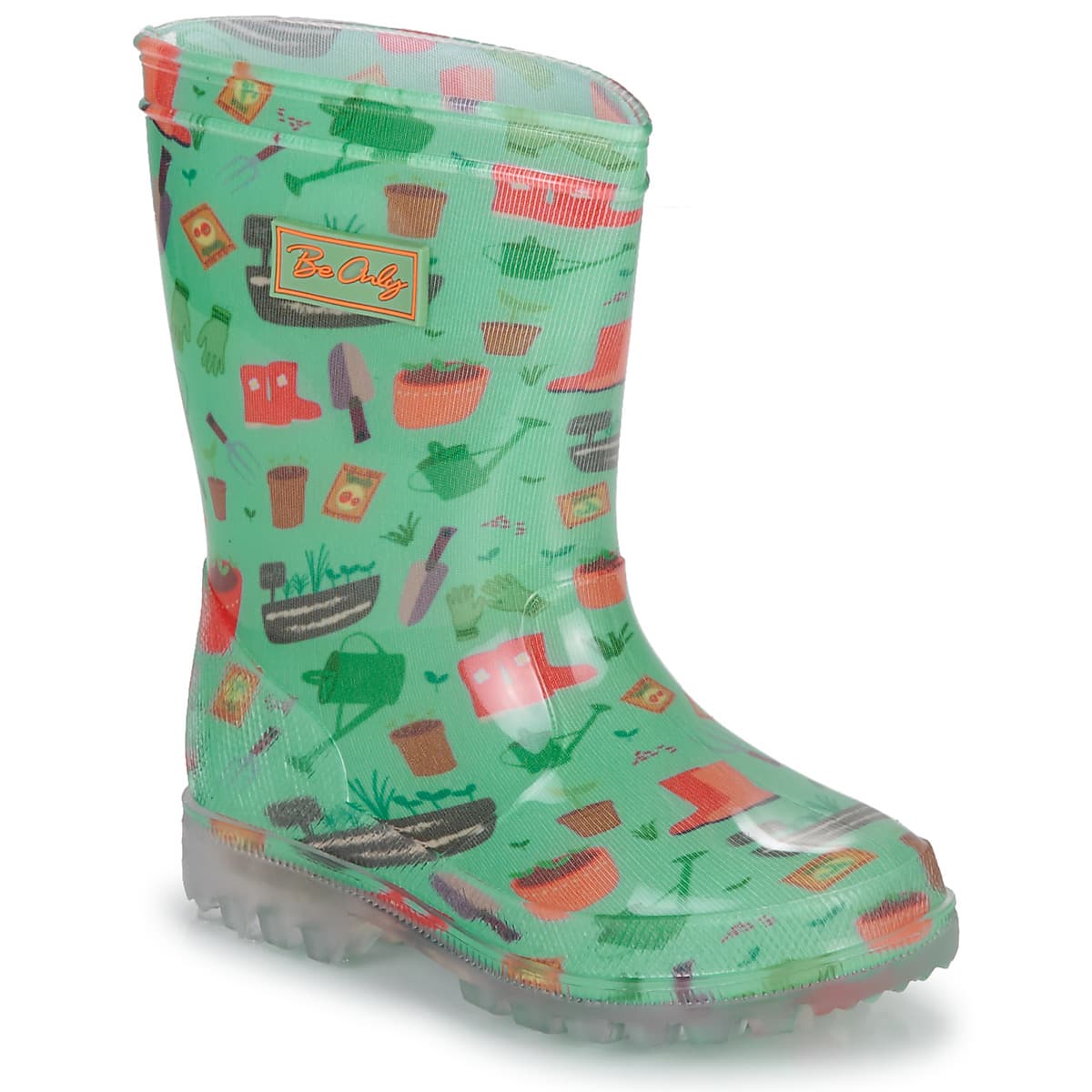Boys' Wellington Boots Be Only Green