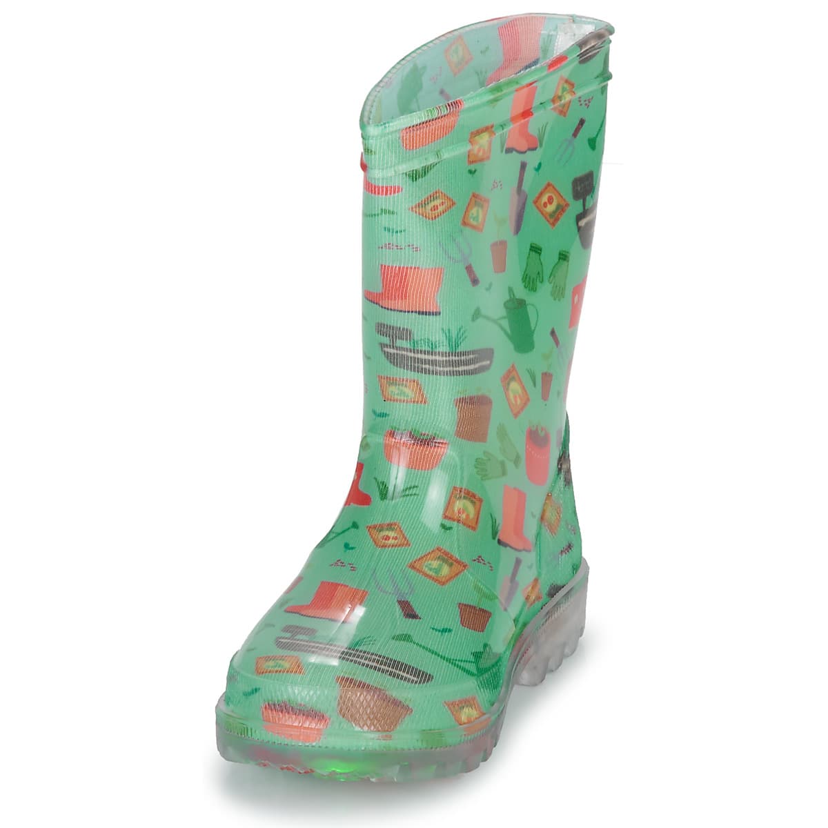 Boys' Wellington Boots Be Only Green