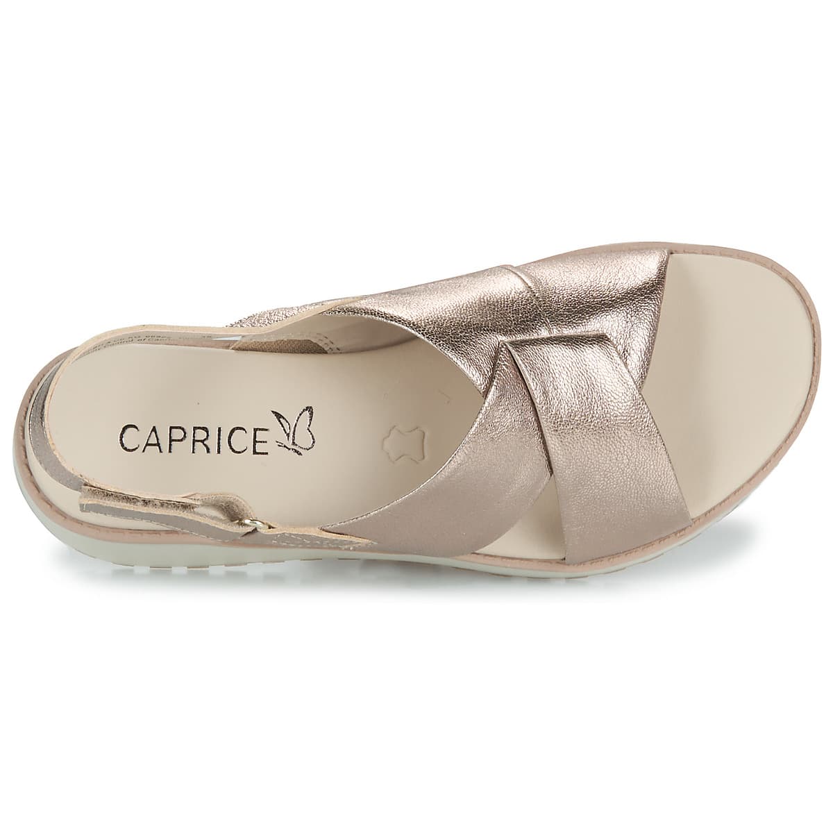 Women's Platforms Caprice Gold