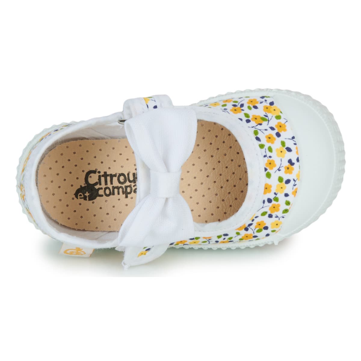 Women's Ballet Flats Citrouille et Compagnie Yellow
